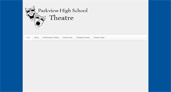 Desktop Screenshot of parkviewdrama.com